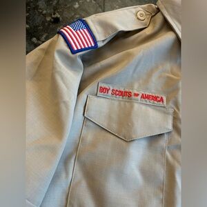 Boy Scouts of America Men’s Class A uniform shirt